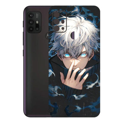 Motorola Phone Skins (All Models) - New Jujutsu Kaisen Anime - 3D Embossed Finish (L-313) Motorola Moto G30