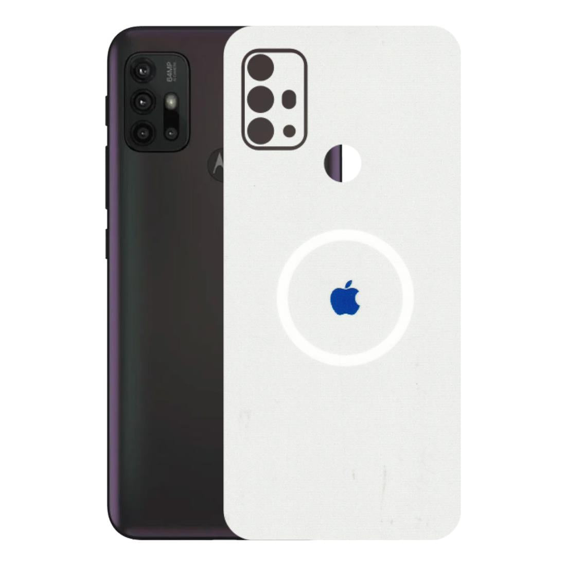 Motorola Phone Skins (All Models) - iPhone Magsafe Logo - 3D Embossed Finish (L-320) Motorola Moto G30