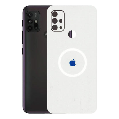 Motorola Phone Skins (All Models) - iPhone Magsafe Logo - 3D Embossed Finish (L-320) Motorola Moto G30