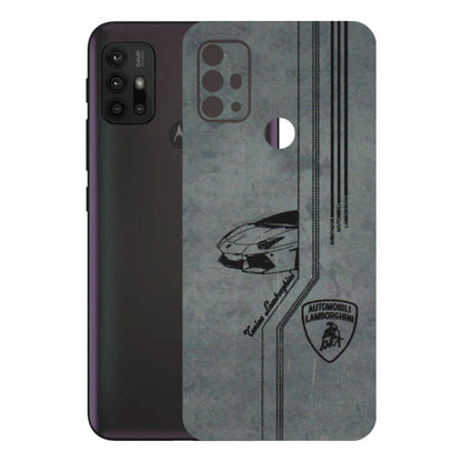 Motorola Phone Skins (All Models) - New Lamborgini Aventador - 3D Embossed Finish (L-321) Motorola Moto G30