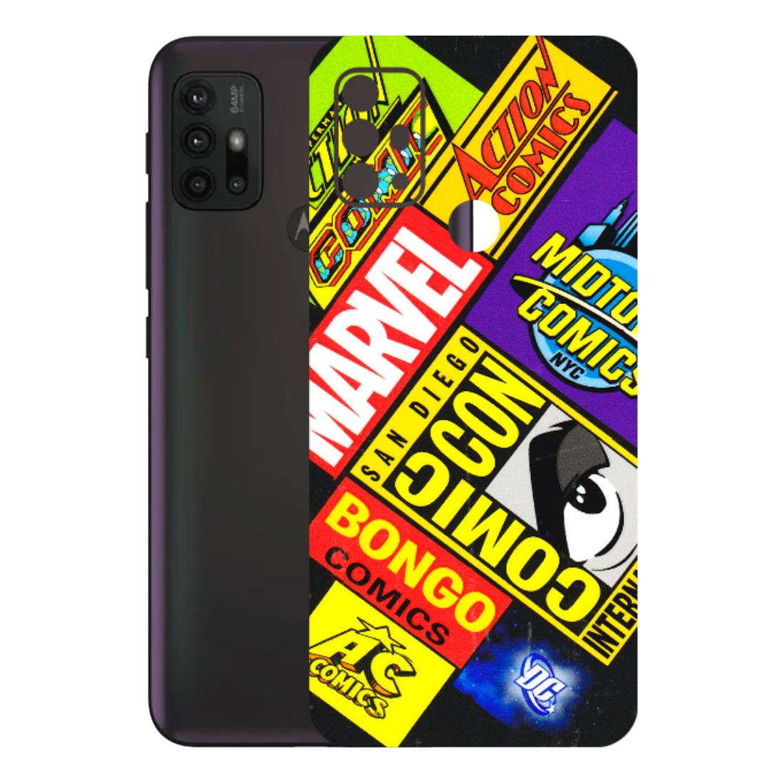 Motorola Phone Skins (All Models) - Bongo Comic Con - 3D Embossed Finish (L-325) Motorola Moto G30