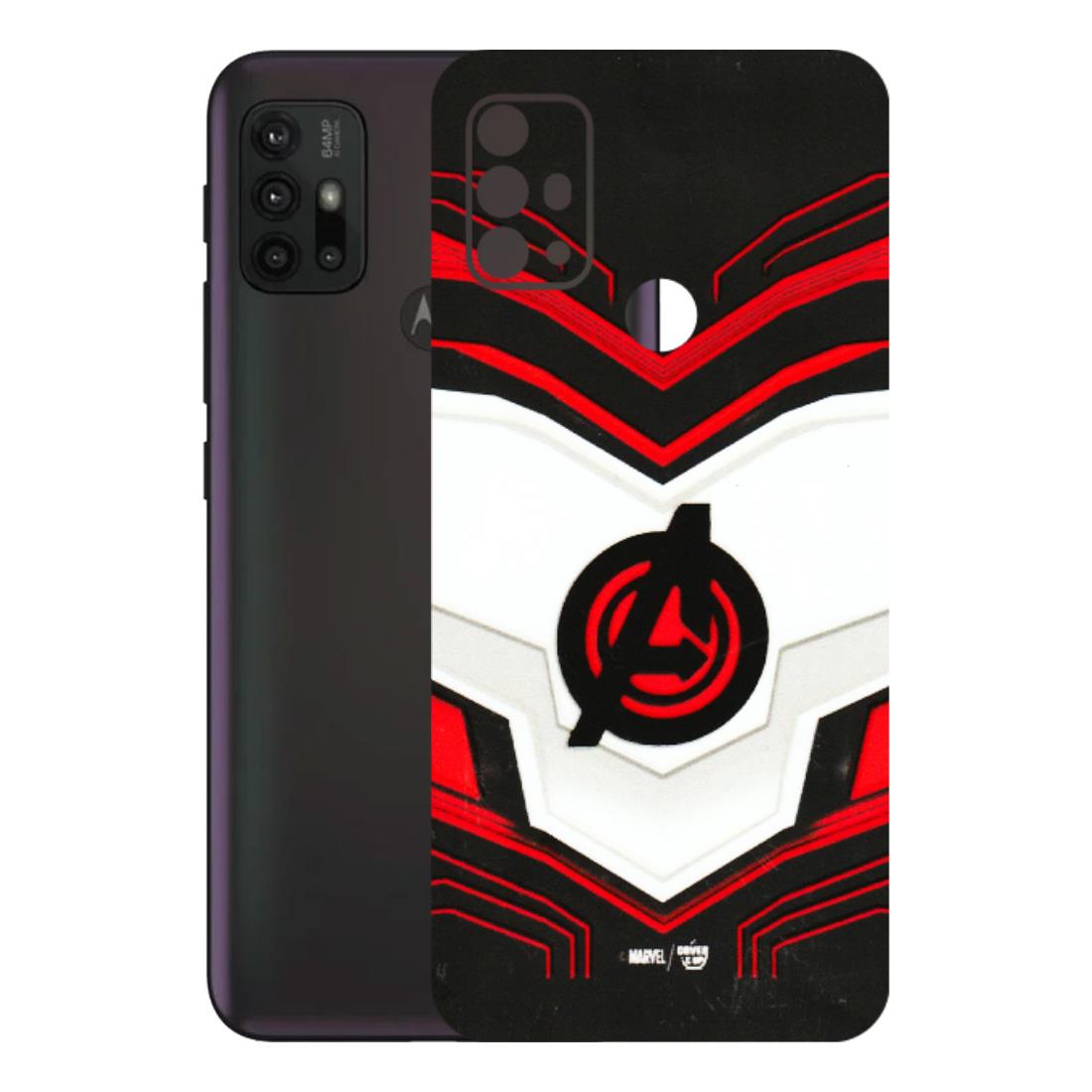 Motorola Phone Skins (All Models) - Avengers Logo - 3D Embossed Finish (L-55) Motorola Moto G30