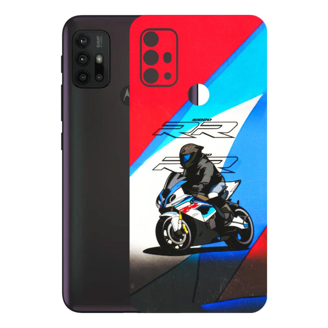 Motorola Phone Skins (All Models) - Bikers Love - 3D Embossed Finish (L-58) Motorola Moto G30