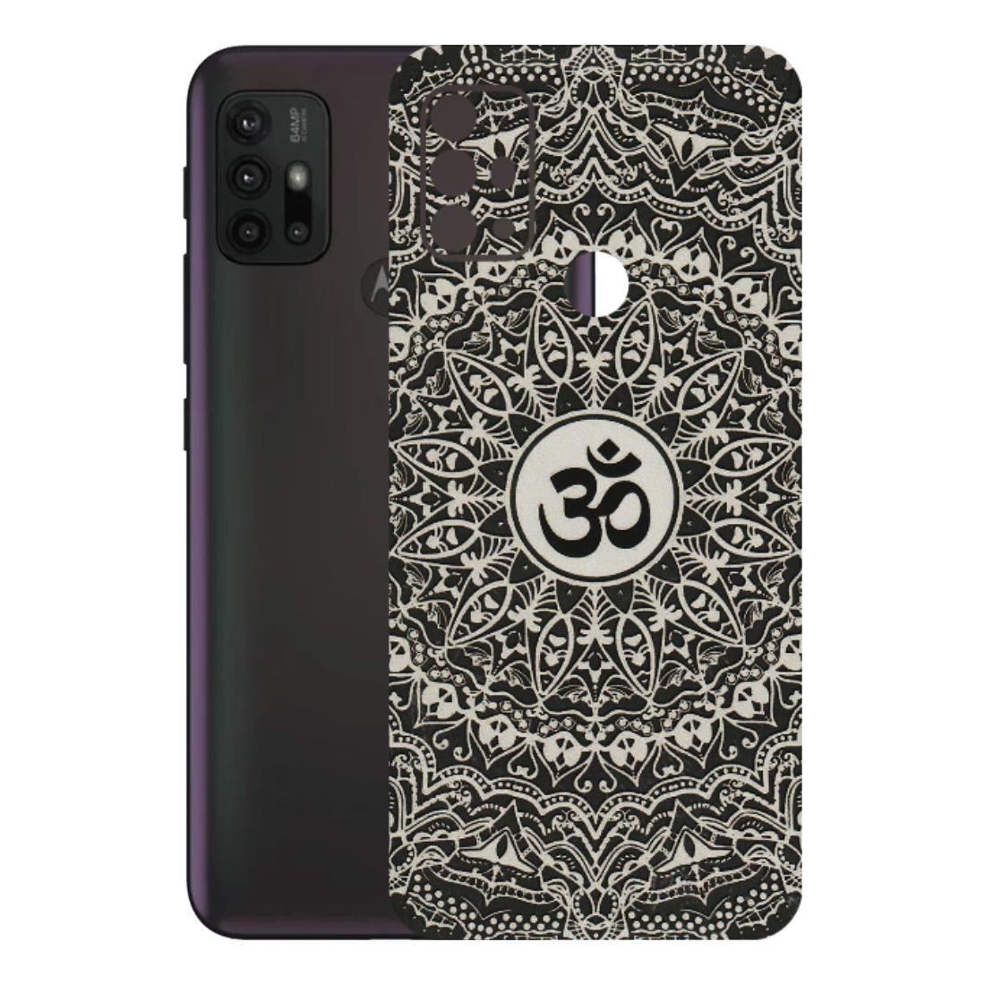 Motorola Phone Skins (All Models) - Aum Elegant Mandala - 3D Embossed Finish (L-62) Motorola Moto G30