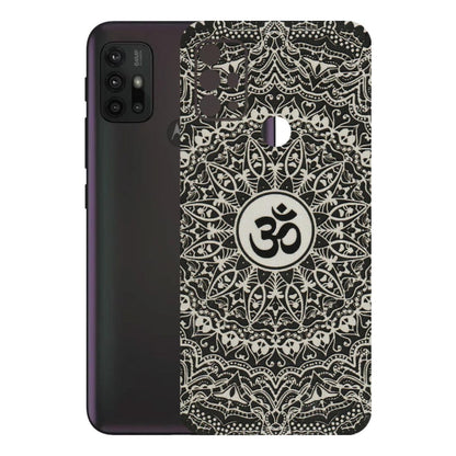 Motorola Phone Skins (All Models) - Aum Elegant Mandala - 3D Embossed Finish (L-62) Motorola Moto G30