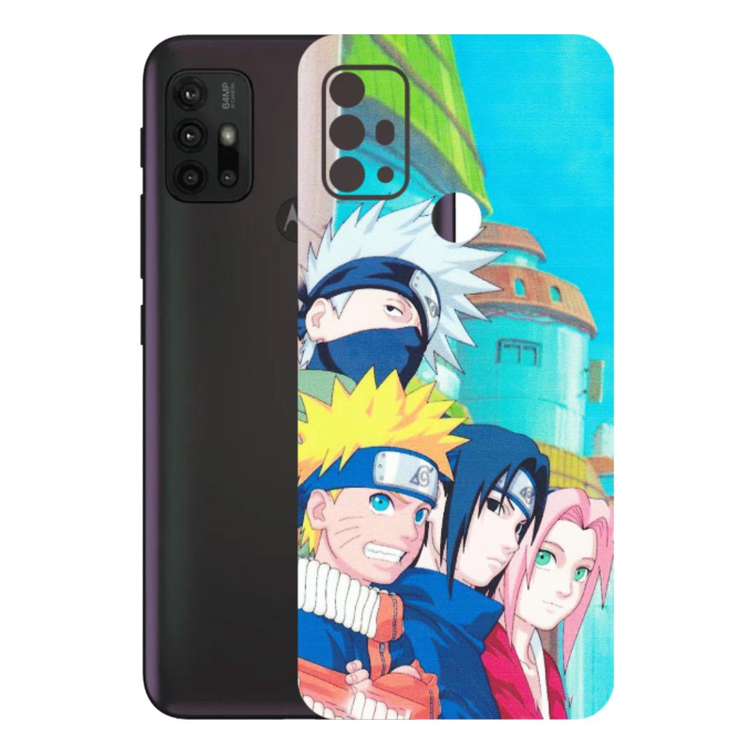 Motorola Phone Skins (All Models) - Team Minato And Kakashi - Matte Finish (M-101) Motorola Moto G30