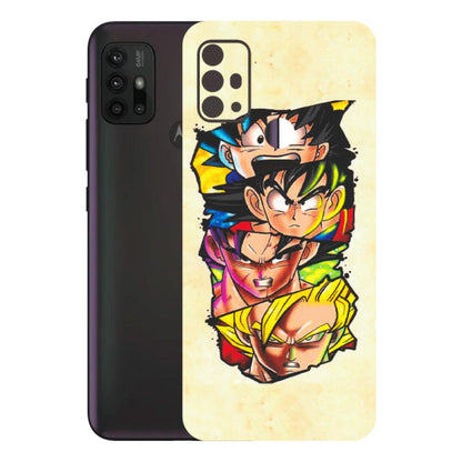 Motorola Phone Skins (All Models) - Angry Multi Anime - Matte Finish (M-113) Motorola Moto G30