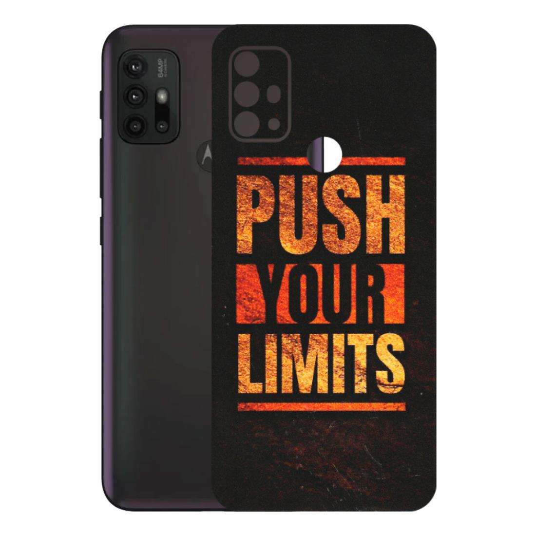 Motorola Phone Skins (All Models) - Push Your Limits - Matte Finish (M-118) Motorola Moto G30