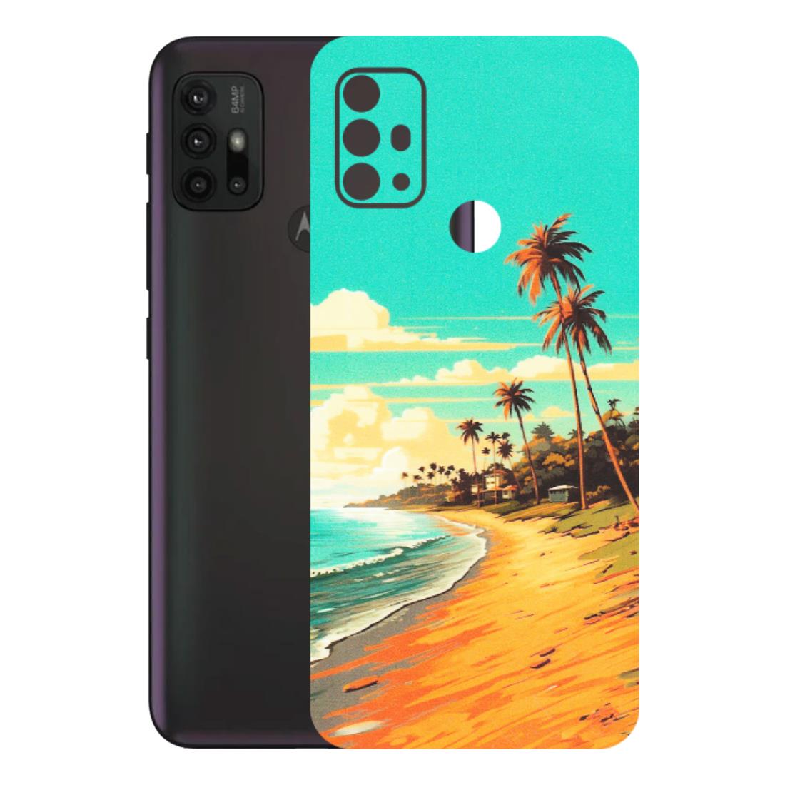 Motorola Phone Skins (All Models) - Miami Beach - Matte Finish (M-136) Motorola Moto G30