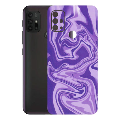 Motorola Phone Skins (All Models) - Hazy Purple Nights - Matte Finish (M-14) Motorola Moto G30