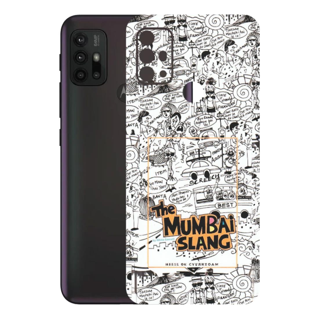 Motorola Phone Skins (All Models) - The Mumbai Slang - Matte Finish (M-142) Motorola Moto G30