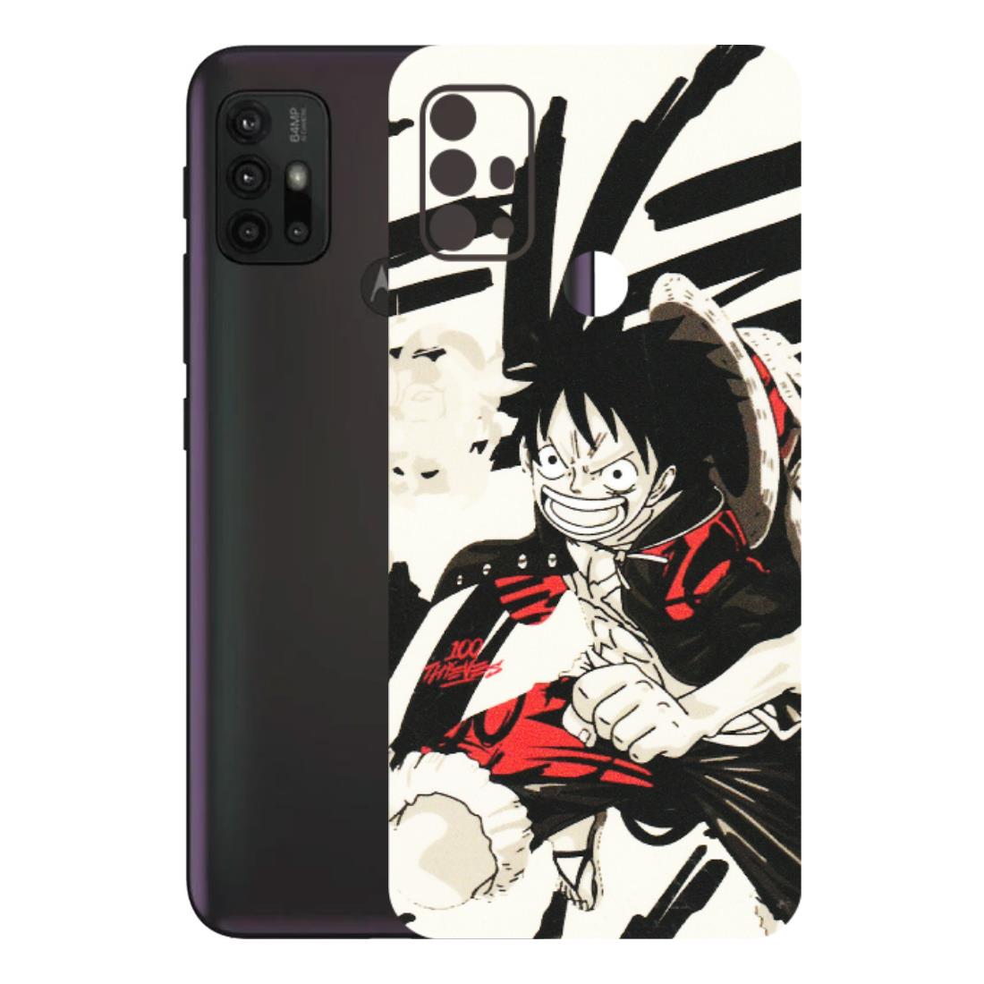 Motorola Phone Skins (All Models) - Monkey D.Luffy Manga Anime - Matte Finish (M-145) Motorola Moto G30