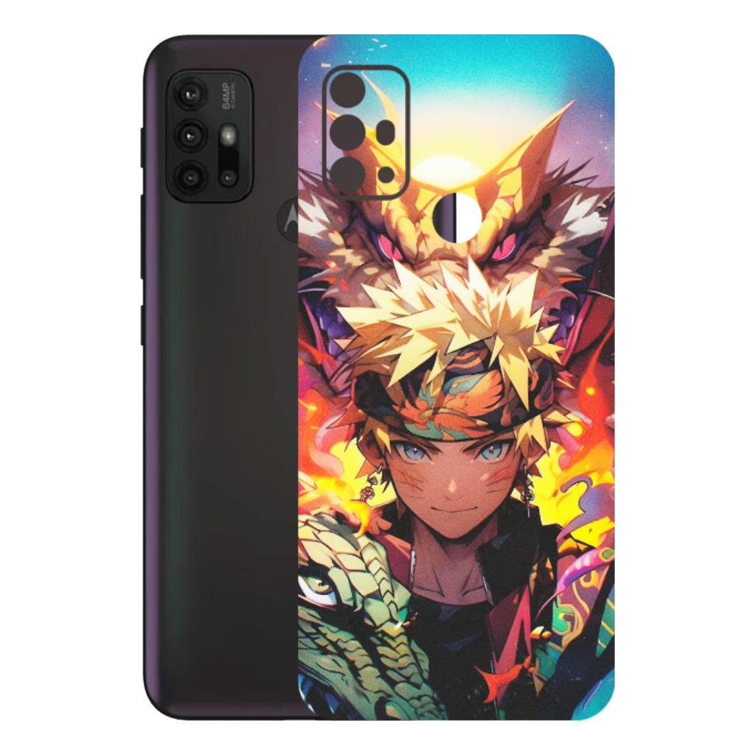 Motorola Phone Skins (All Models) - Angry Naruto Anime - Matte Finish (M-148) Motorola Moto G30