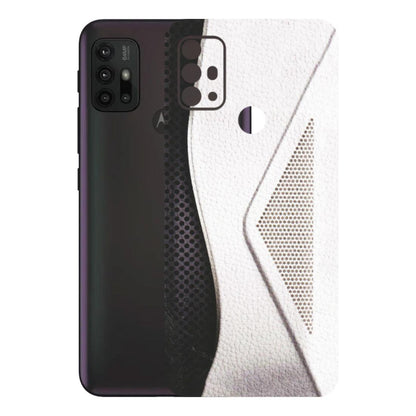 Motorola Phone Skins (All Models) - Black And White Iconic Convoy - Matte Finish (M-149) Motorola Moto G30