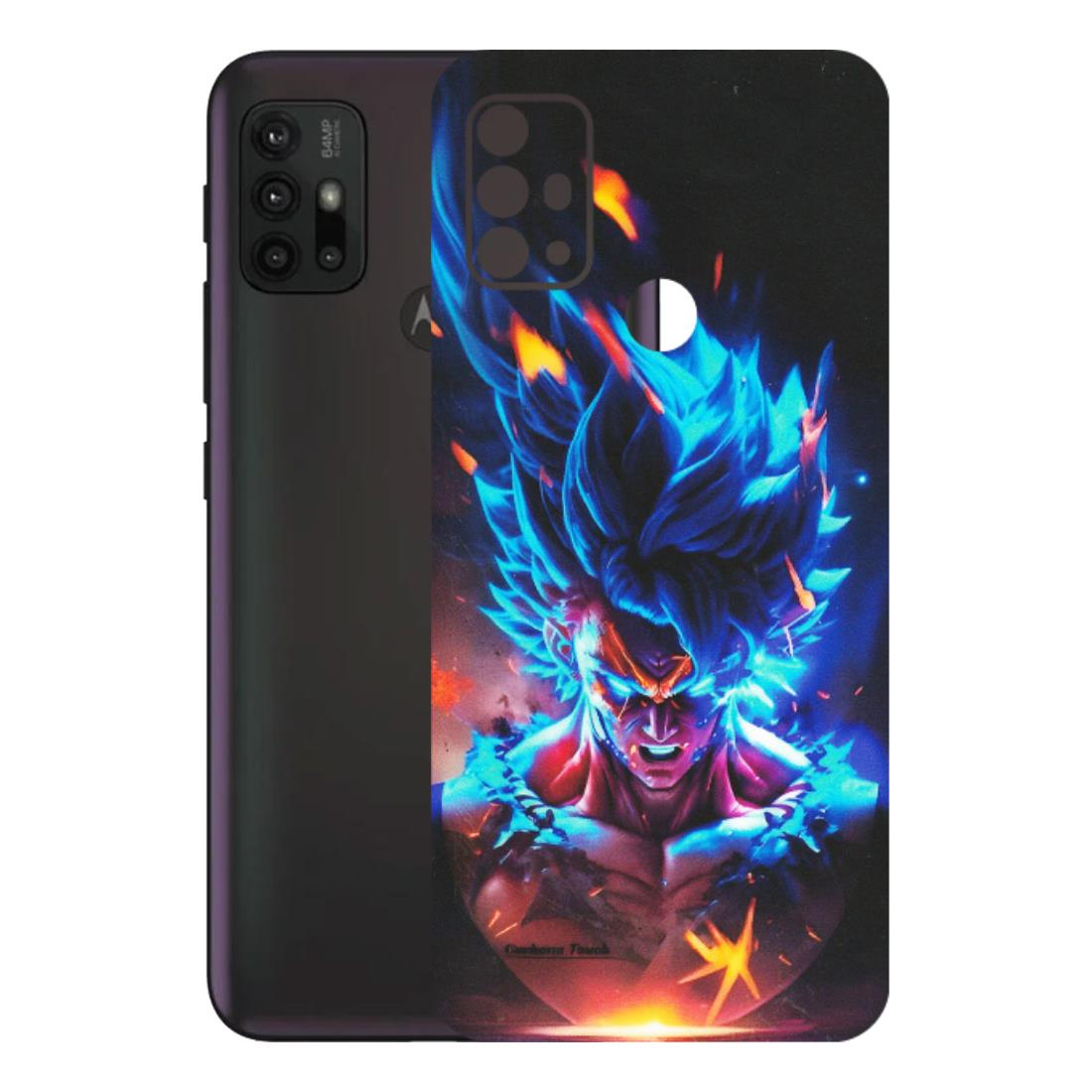 Motorola Phone Skins (All Models) - Angry Goku Dragon Ball Anime - Matte Finish (M-150) Motorola Moto G30