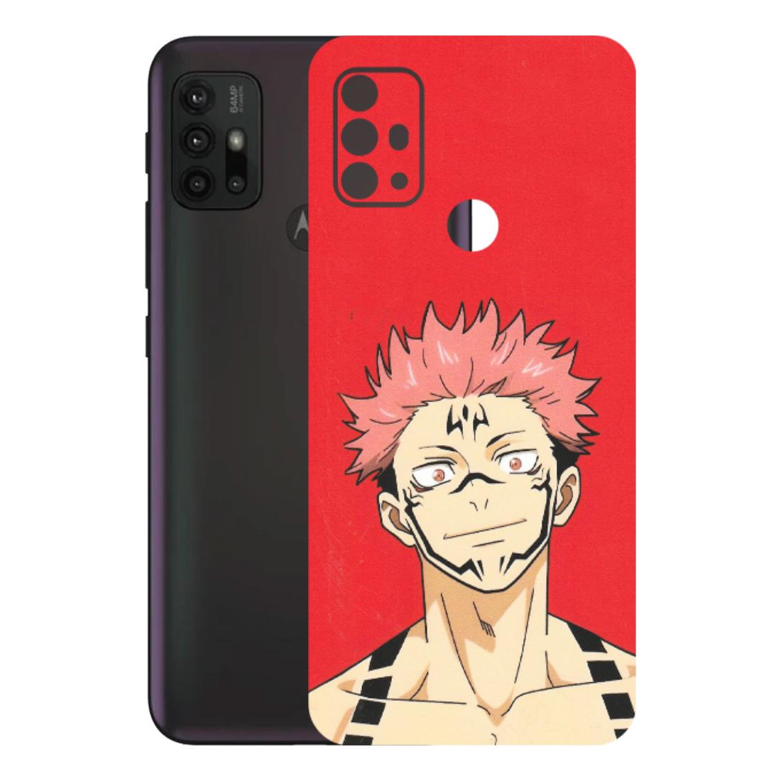 Motorola Phone Skins (All Models) - Ryomen Sukuna Fun Anime - Matte Finish (M-153) Motorola Moto G30