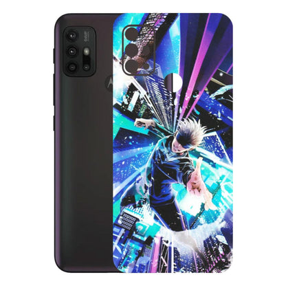 Motorola Phone Skins (All Models) - Manga Action Jujustu Kaisen Anime - Matte Finish (M-155) Motorola Moto G30
