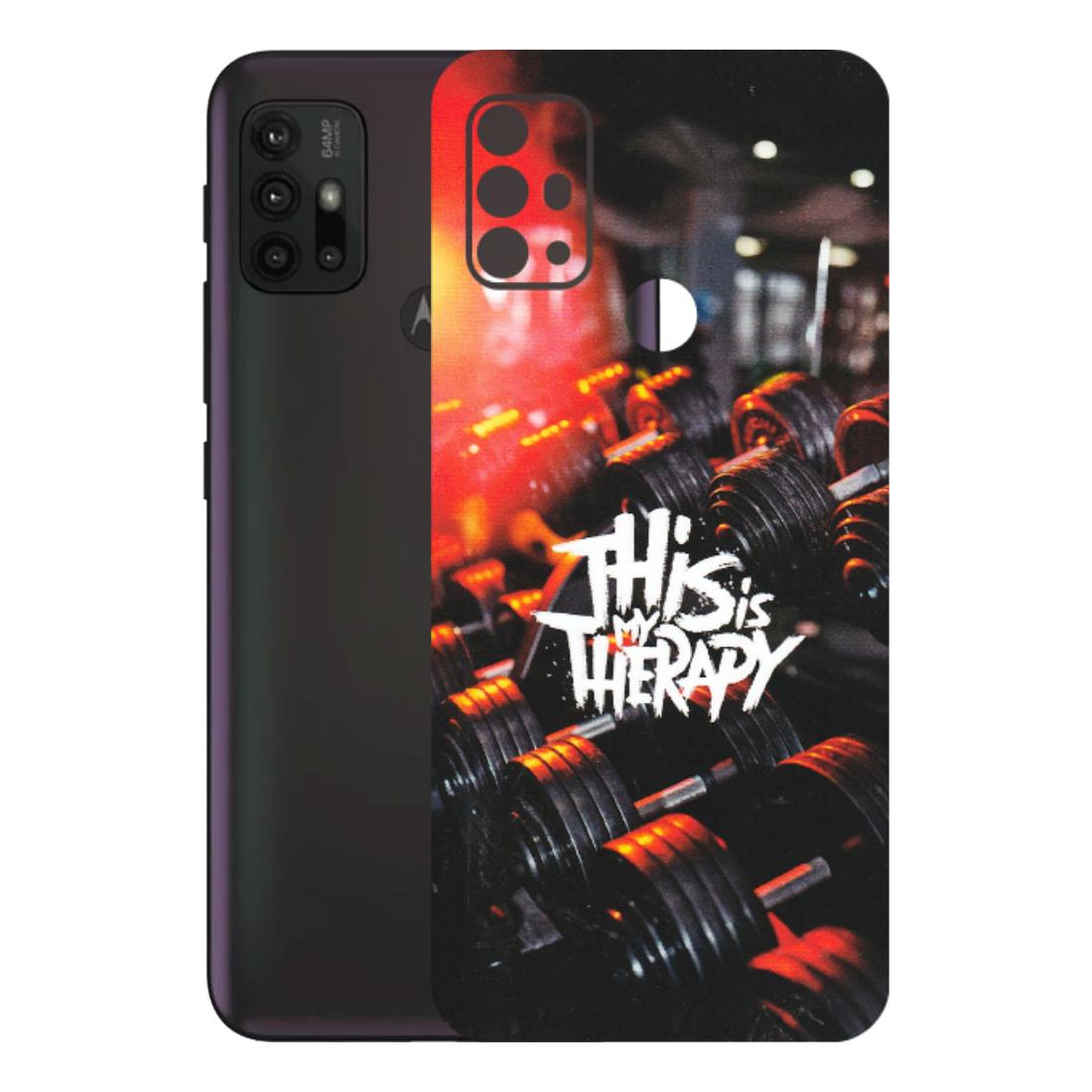 Motorola Phone Skins (All Models) - GYM Lover Therapy - Matte Finish (M-160) Motorola Moto G30