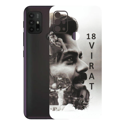 Motorola Phone Skins (All Models) - Virat Kohli Cricketer - Matte Finish (M-163) Motorola Moto G30