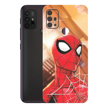 Motorola Phone Skins (All Models) - Spiderman Face New - Matte Finish (M-41) Motorola Moto G30