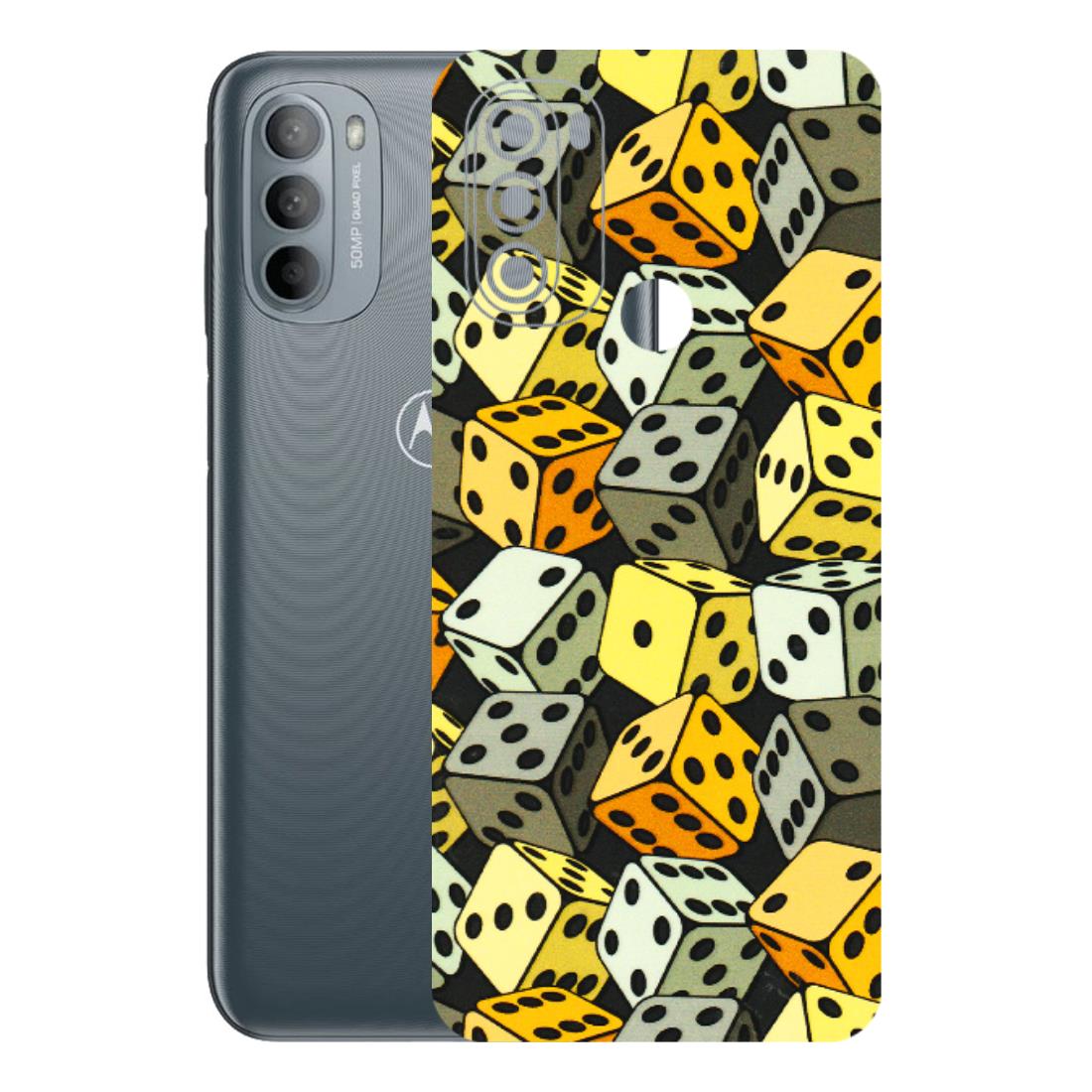 Motorola Phone Skins (All Models) - Dices Of Life - 3D Embossed Finish (L-04) Motorola Moto G31