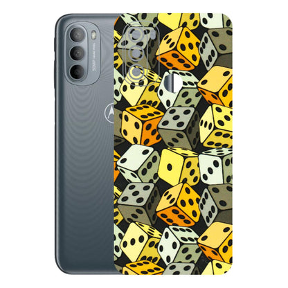 Motorola Phone Skins (All Models) - Dices Of Life - 3D Embossed Finish (L-04) Motorola Moto G31