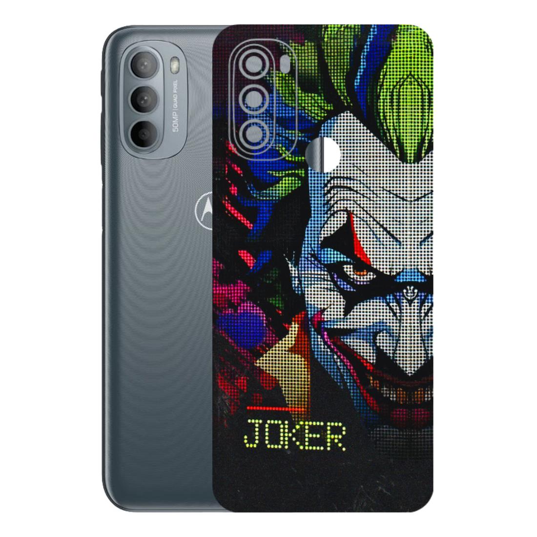 Motorola Phone Skins (All Models) - Joker Dot Matrix - 3D Embossed Finish (L-08) Motorola Moto G31