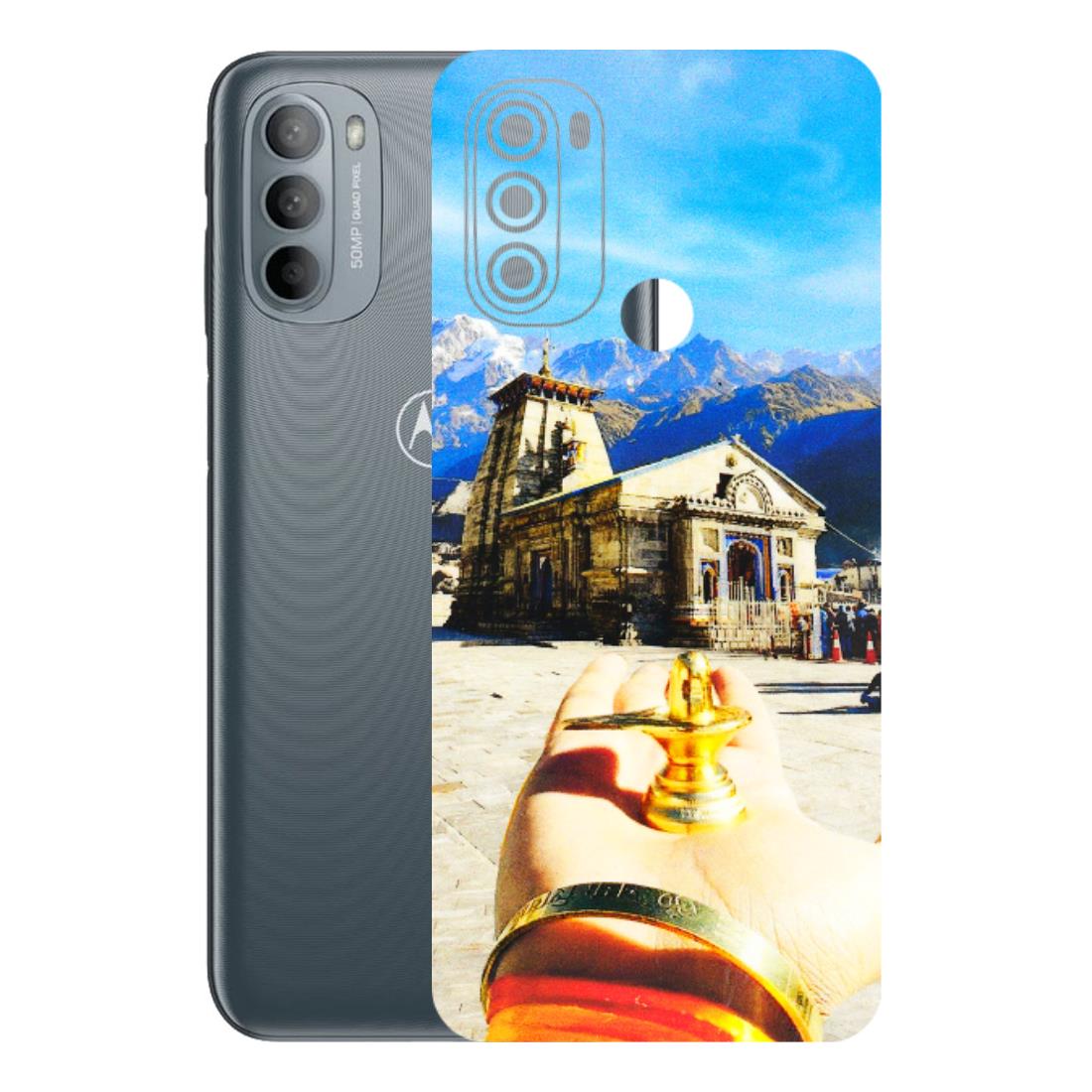 Motorola Phone Skins (All Models) - Beauty of Kedarnath - 3D Embossed Finish (L-108) Motorola Moto G31