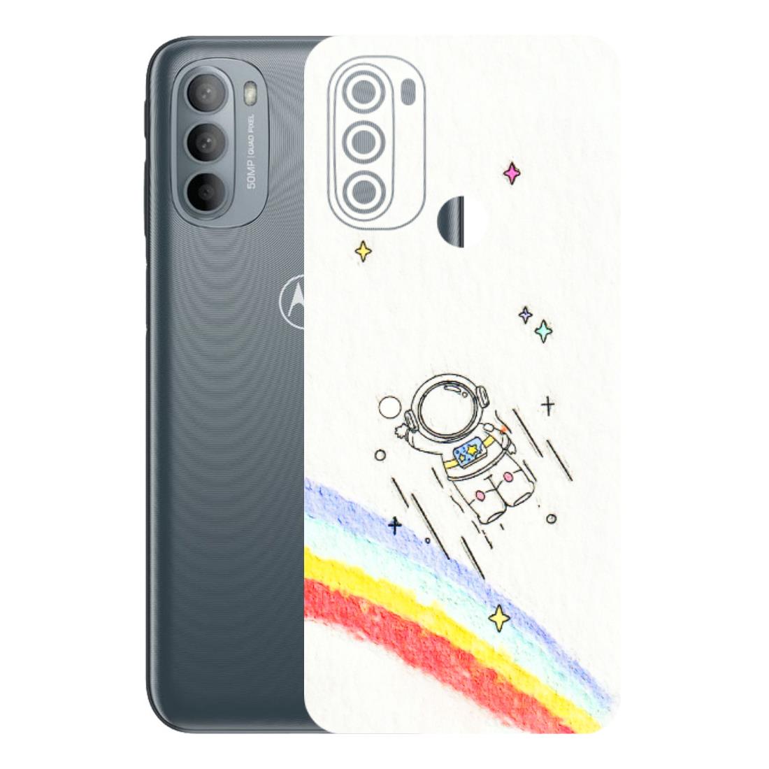 Motorola Phone Skins (All Models) - Milkyway Astronaut - 3D Embossed Finish (L-110) Motorola Moto G31
