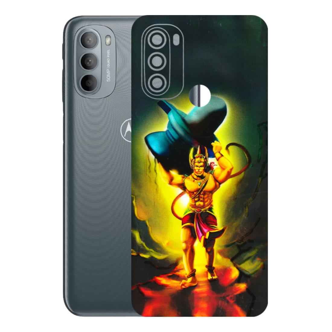 Motorola Phone Skins (All Models) - Hanuman Ji - 3D Embossed Finish (L-128) Motorola Moto G31