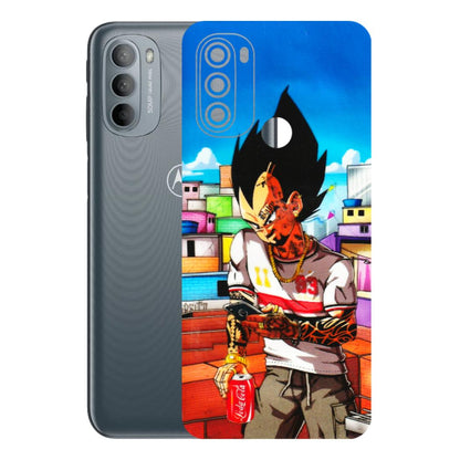Motorola Phone Skins (All Models) - Vegeta - 3D Embossed Finish (L-136) Motorola Moto G31