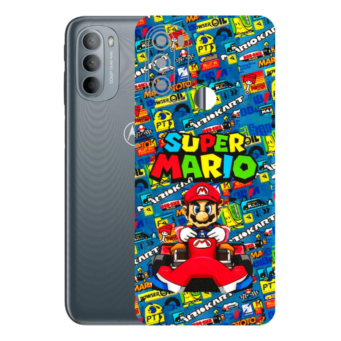 Motorola Phone Skins (All Models) - Super Mario Kart - 3D Embossed Finish (L-140) Motorola Moto G31
