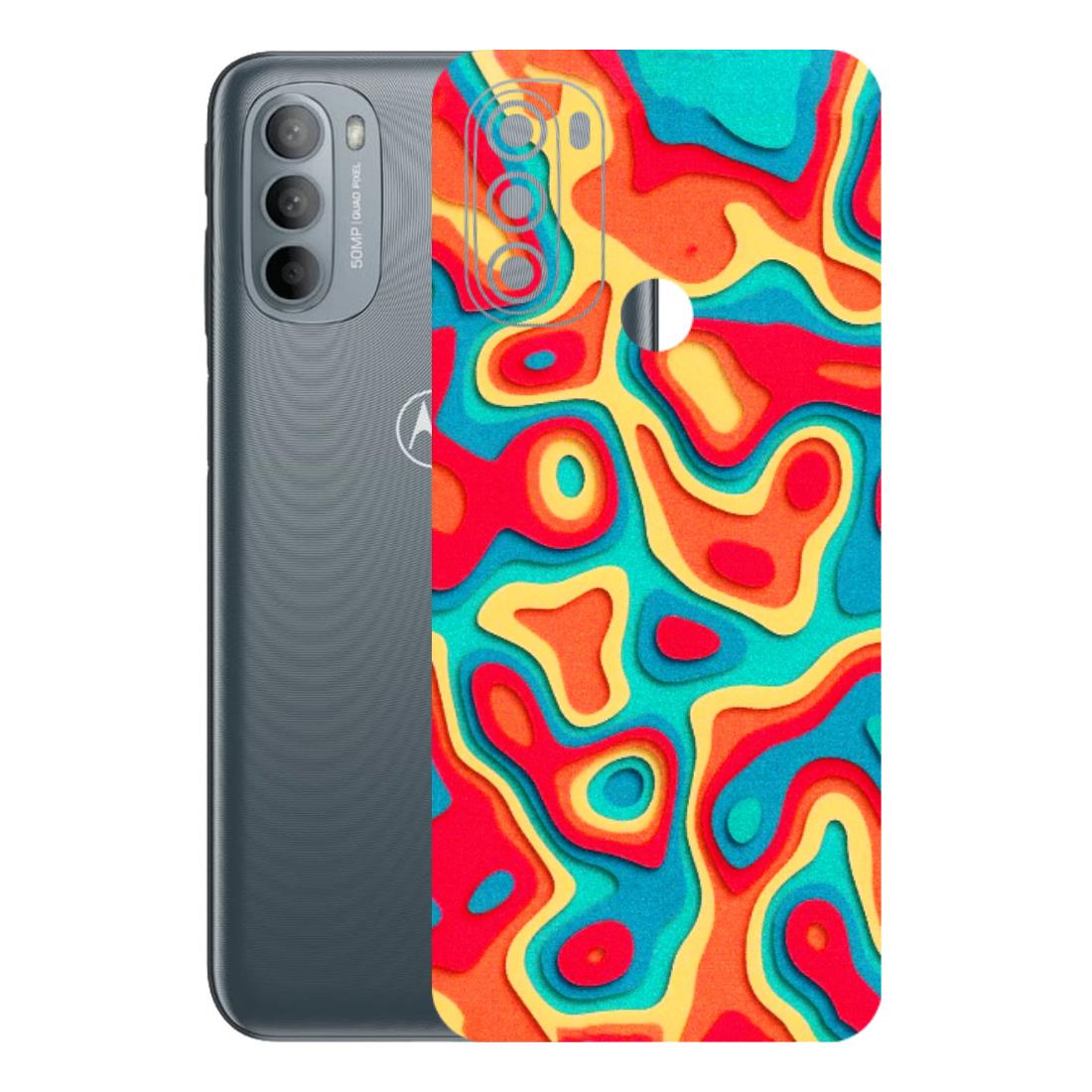 Motorola Phone Skins (All Models) - Abstract Swirl - 3D Embossed Finish (L-150) Motorola Moto G31