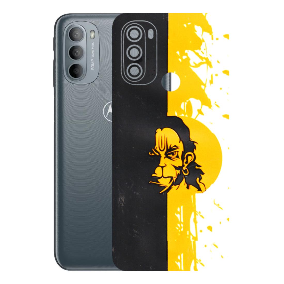 Motorola Phone Skins (All Models) - Bajrangbali - 3D Embossed Finish (L-151) Motorola Moto G31