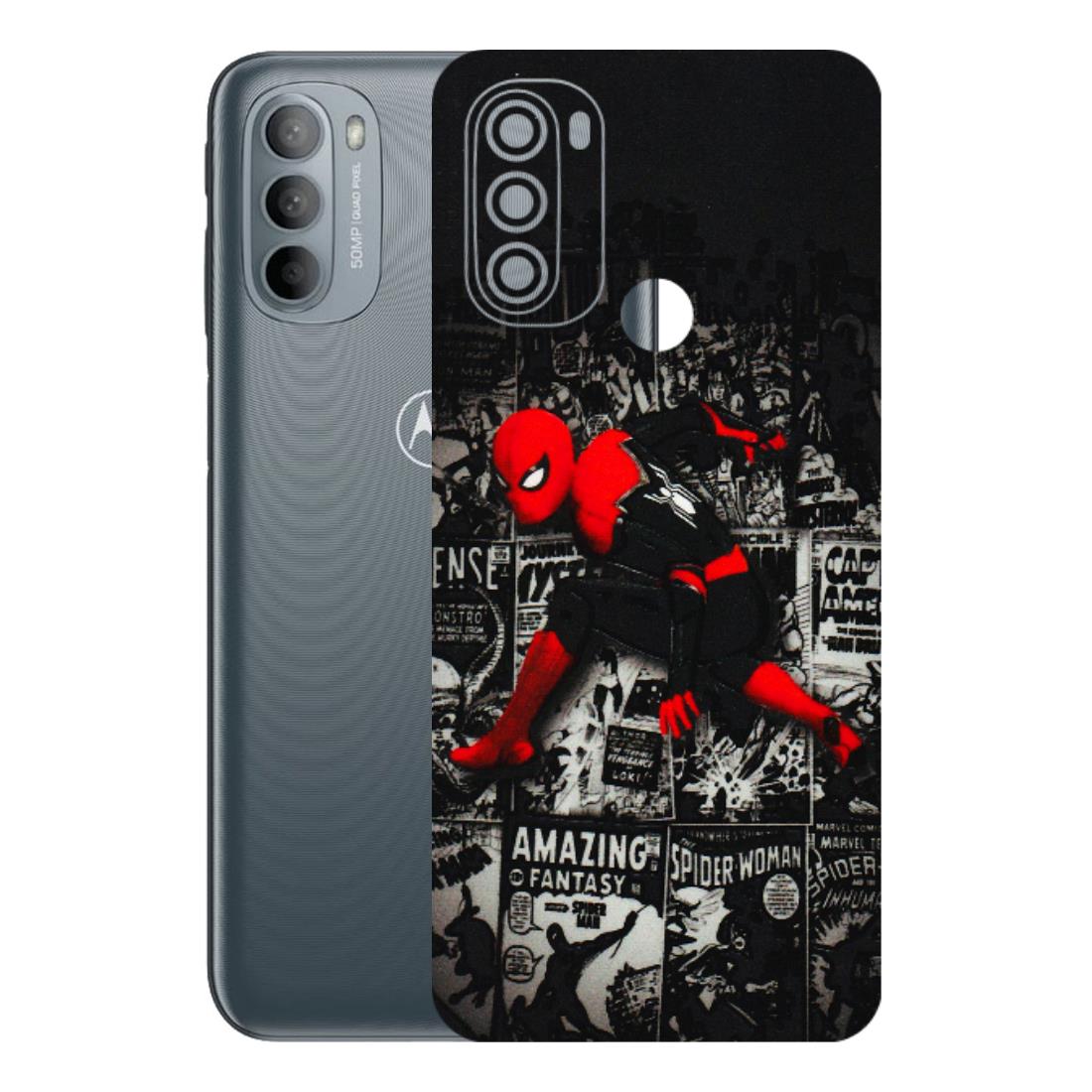 Motorola Phone Skins (All Models) - SpiderMan New - 3D Embossed Finish (L-162) Motorola Moto G31