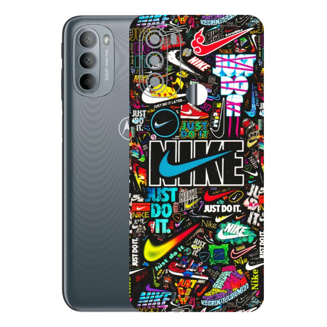 Motorola Phone Skins (All Models) - Just Do It Doodles - 3D Embossed Finish (L-166) Motorola Moto G31