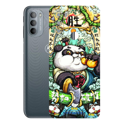 Motorola Phone Skins (All Models) - Royal Rich Panda - 3D Embossed Finish (L-170) Motorola Moto G31
