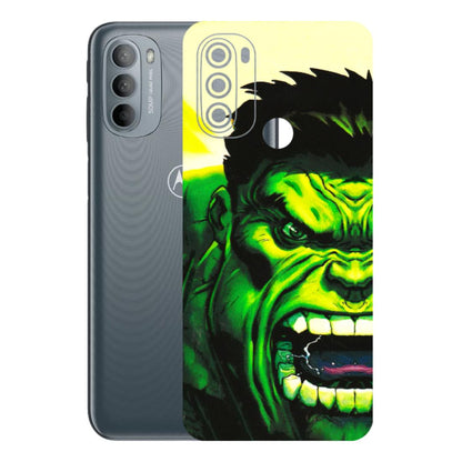 Motorola Phone Skins (All Models) - Hulk - 3D Embossed Finish (L-180) Motorola Moto G31