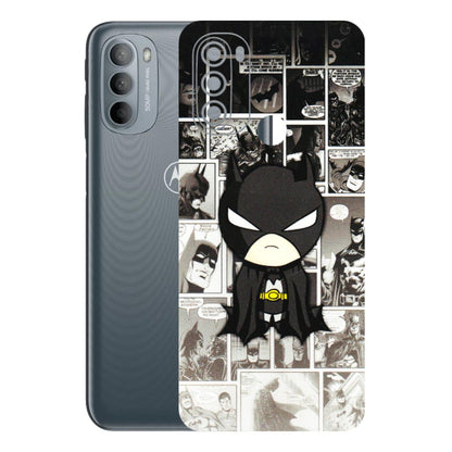 Motorola Phone Skins (All Models) - Toon Batman - 3D Embossed Finish (L-182) Motorola Moto G31