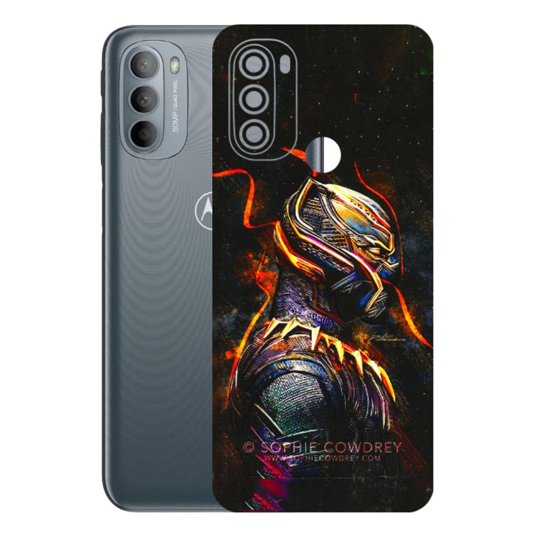 Motorola Phone Skins (All Models) - Black Panther - 3D Embossed Finish (L-190) Motorola Moto G31