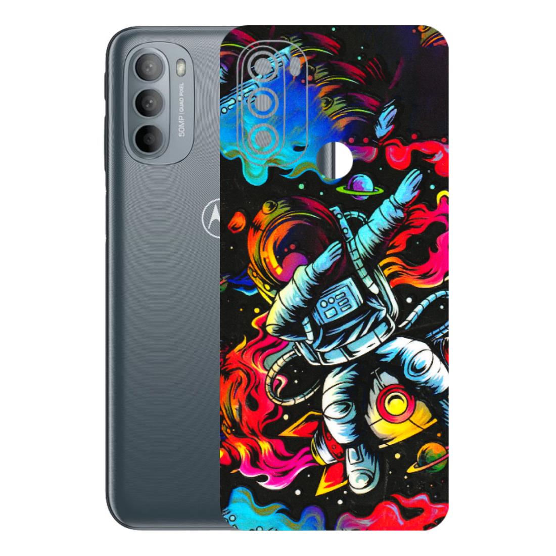 Motorola Phone Skins (All Models) - Astronaut Dope - 3D Embossed Finish (L-191) Motorola Moto G31