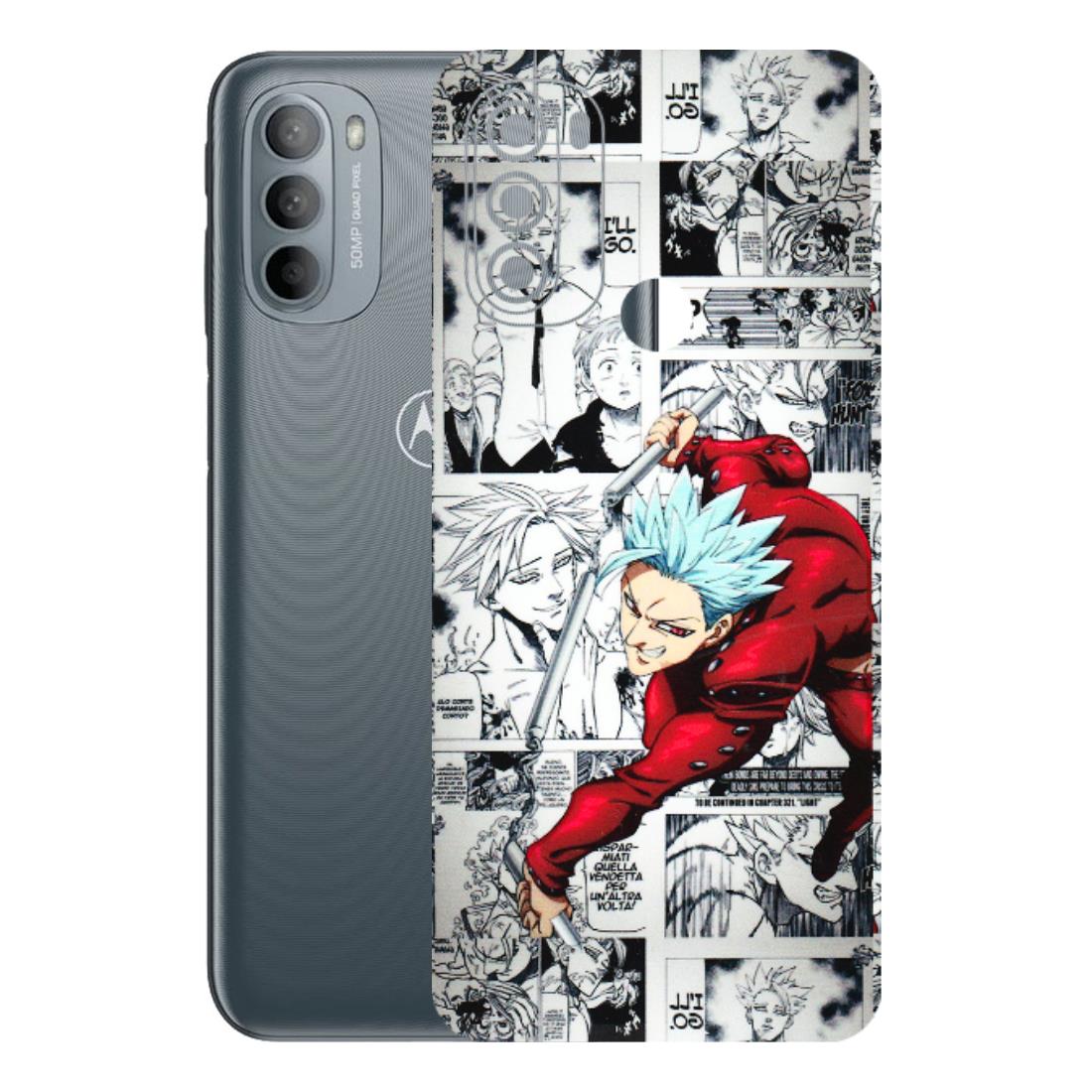 Motorola Phone Skins (All Models) - Anime Comic - 3D Embossed Finish (L-192) Motorola Moto G31