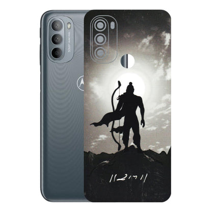 Motorola Phone Skins (All Models) - Jai Siya Ram - 3D Embossed Finish (L-200) Motorola Moto G31