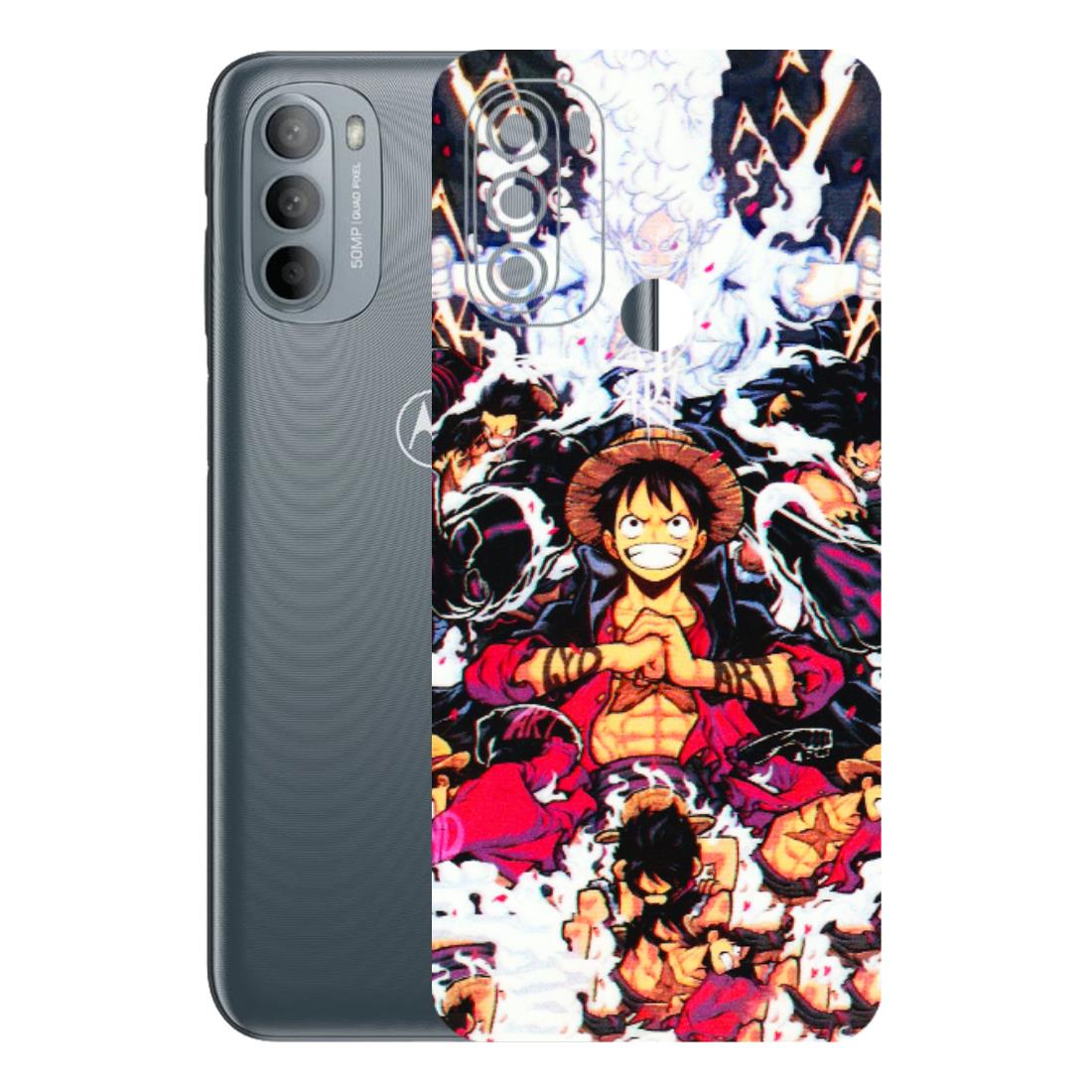 Motorola Phone Skins (All Models) - Luffy Anime Character - 3D Embossed Finish (L-203) Motorola Moto G31