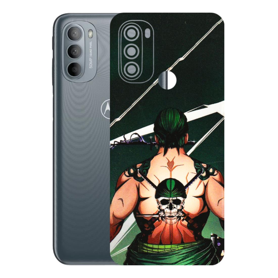 Motorola Phone Skins (All Models) - Zoro Anime - 3D Embossed Finish (L-23) Motorola Moto G31