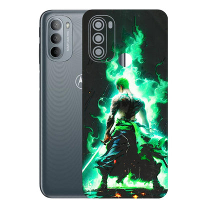 Motorola Phone Skins (All Models) - Zoro Sword - 3D Embossed Finish (L-241) Motorola Moto G31
