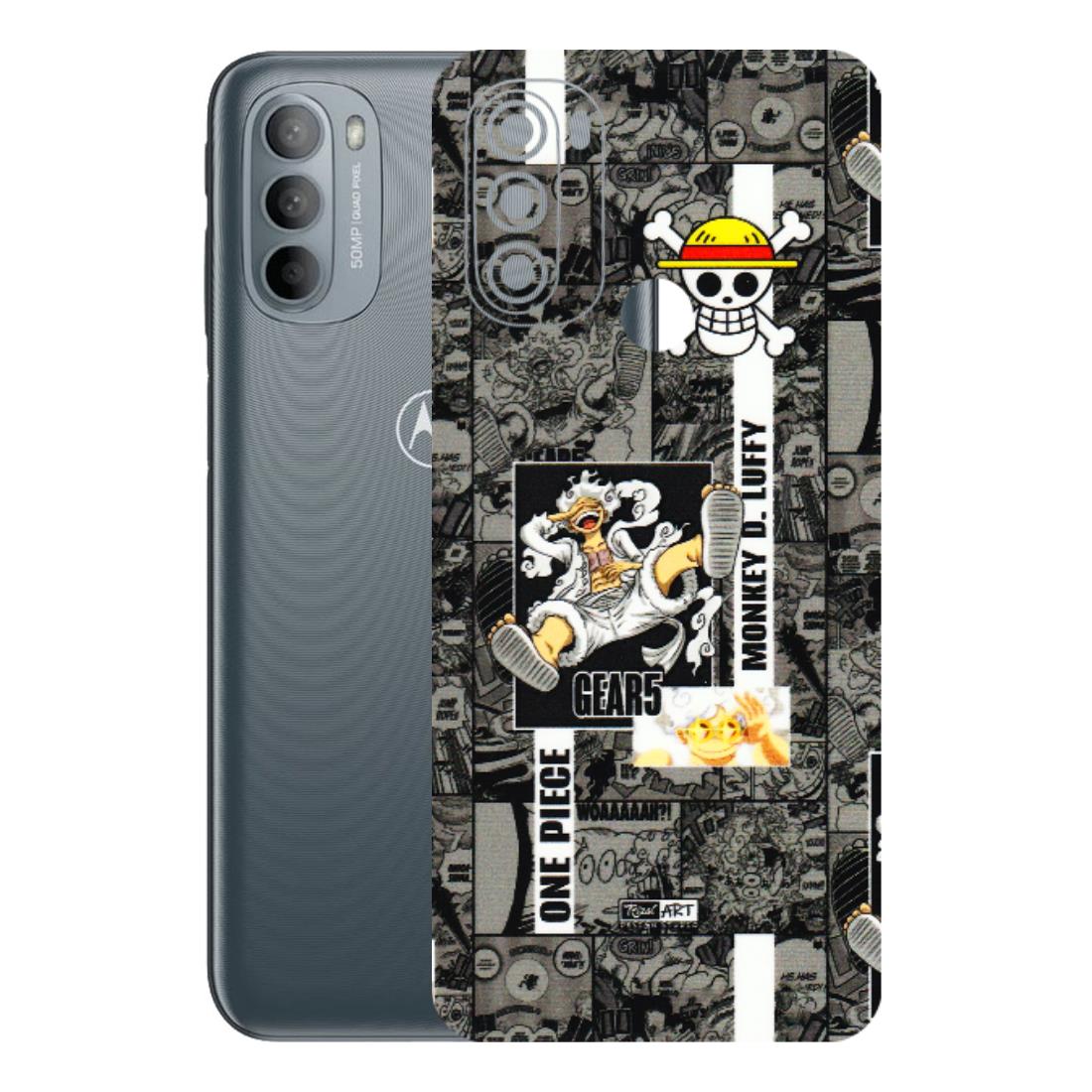 Motorola Phone Skins (All Models) - Cuffy Anime MonkeyCamic - 3D Embossed Finish (L-242) Motorola Moto G31