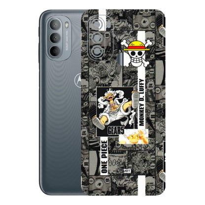 Motorola Phone Skins (All Models) - Cuffy Anime MonkeyCamic - 3D Embossed Finish (L-242) Motorola Moto G31
