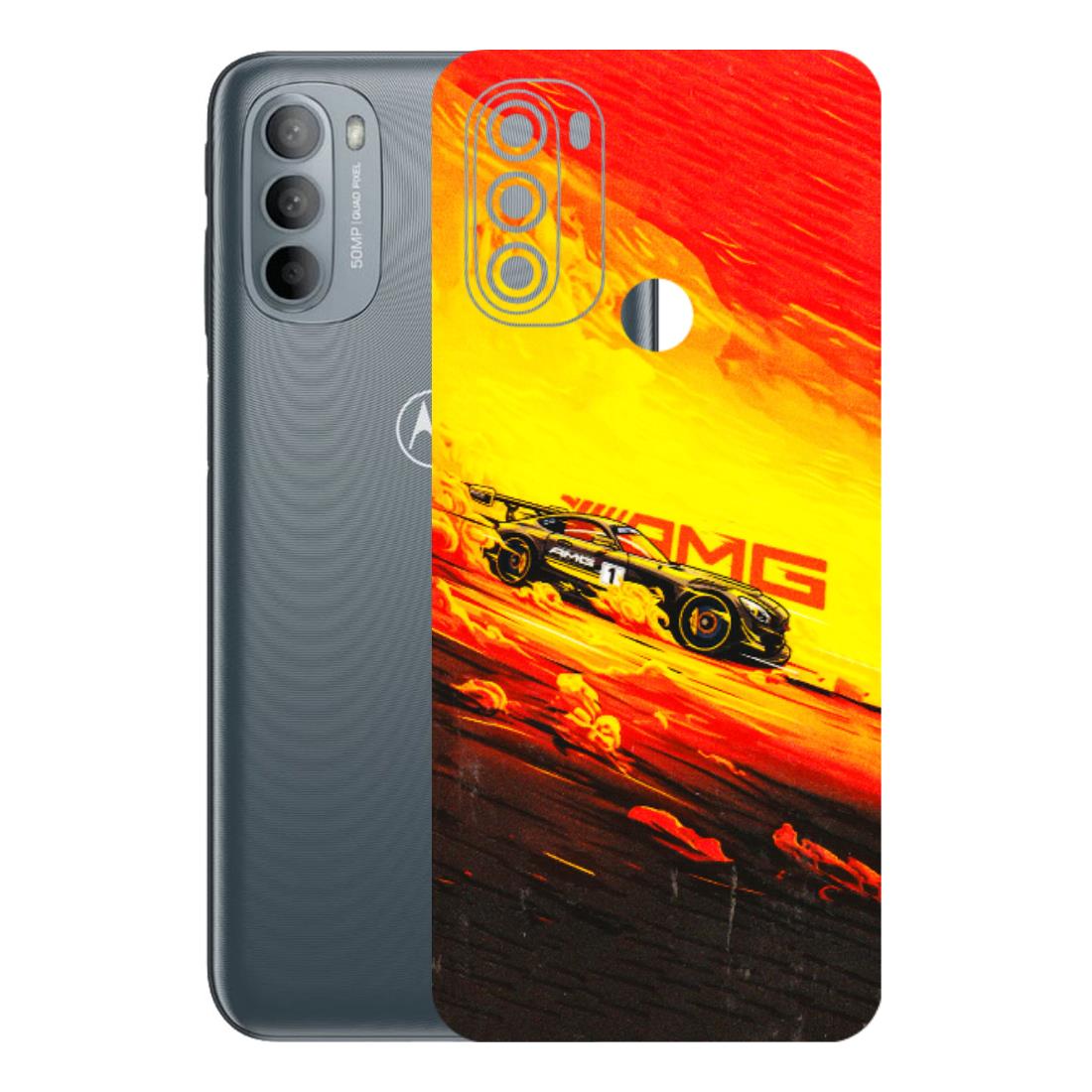 Motorola Phone Skins (All Models) - AMG Car Speed Cover - 3D Embossed Finish (L-256) Motorola Moto G31