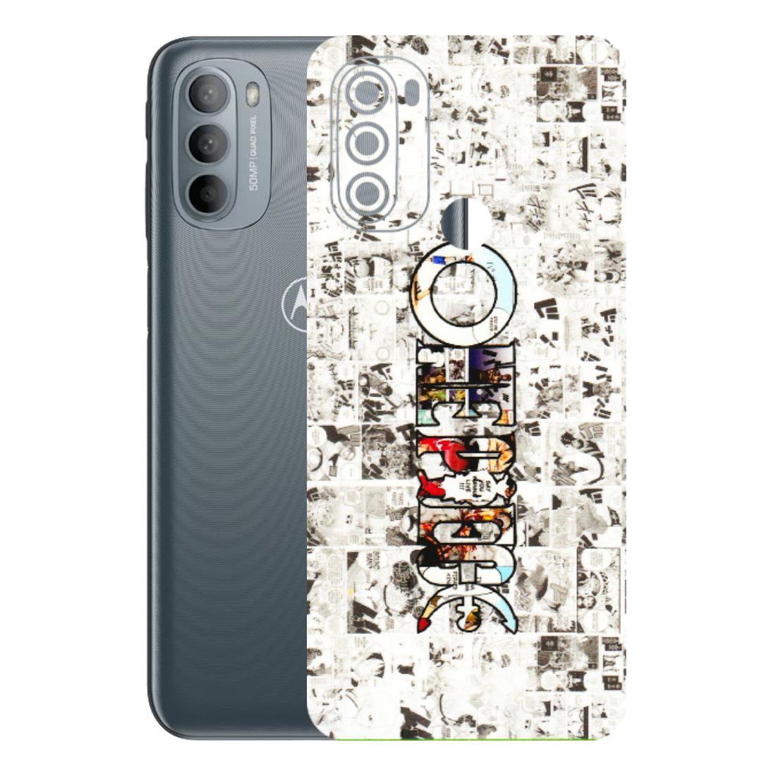 Motorola Phone Skins (All Models) - One Piece Manga - 3D Embossed Finish (L-26) Motorola Moto G31